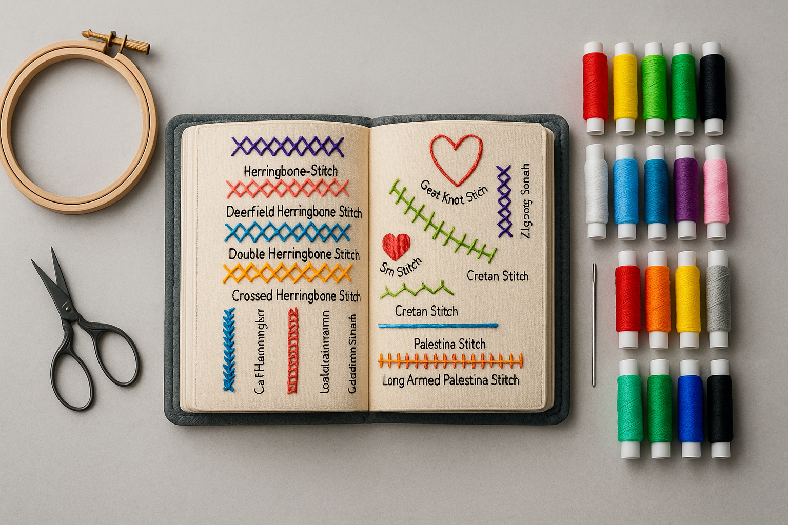 embroidery stitch book